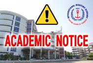 IMA Academic Notice