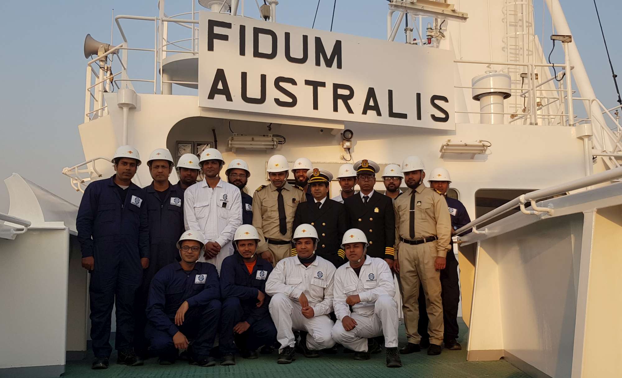 New Take Over Vessel MV. Fidum Australis Delivery Ceremony