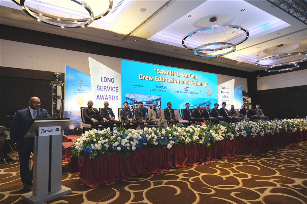 Unix Line Pte Ltd. Concludes Its 54th HSL Crew Training & Education Seminar with Resounding Success.
