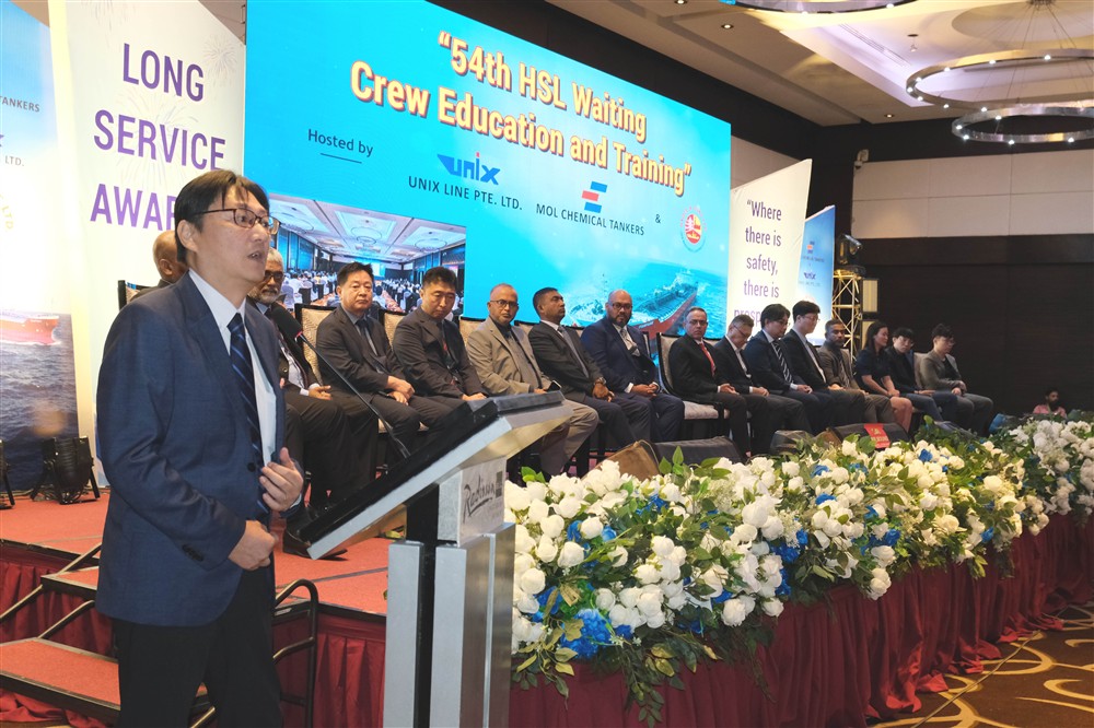 Unix Line Pte Ltd. Concludes Its 54th HSL Crew Training & Education Seminar with Resounding Success.