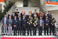 VC BSMR Maritime University visits IMA campus